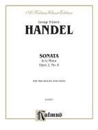 Sonata in G Minor, Op. 2, No. 8 (Piano) 