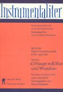 O Haupt voll Blut und Wunden 
