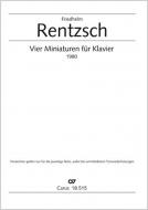 Vier Miniaturen für Klavier 
