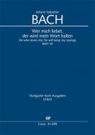 Wer mich liebet, der wird mein Wort halten (I) Standard