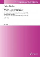 Vier Epigramme Download