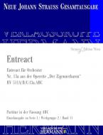 Der Zigeunerbaron - Entreact (Nr. 13a) - Fassungen ABC 