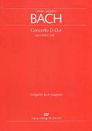 Concerto in D-Dur BWV 249 