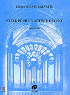 Stèle pour un artiste défunt 