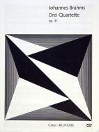 3 Quartette op. 31 