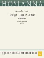 Te ergo - Herr, in Demut (in d-Moll) Standard