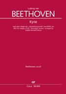 Kyrie based on the Adagio of the so-called 'Moonlight Sonata' Standard