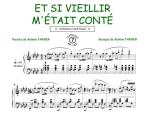 Et si vieillir m'était conté 