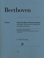 5 famose sonate per pianoforte 