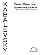 Posthumous Works for Piano 