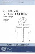 At the Cry of the First Bird 