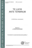 Te Lucis Ante Terminum 