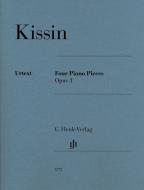 4 Pezzi per pianoforte op. 1 