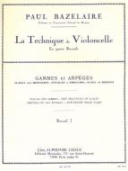 Technique Du Violoncelle Vol. 1 