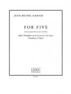 For Five pour Quintette De Cuivres 