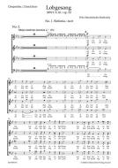 Cantico op. 52 MWV A 18 Standard