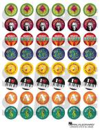 Music Award Stickers 