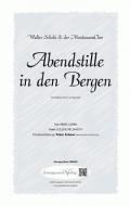 Abendstille in den Bergen 