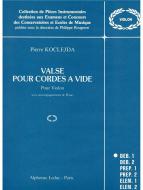Valses pour Cordes A Vide 