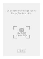 25 Lecons de Solfege Vol. 1 