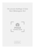 18 Lecons Solfege sans Changement Des Cles 