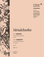 Concerto in E minor MWV O 14 Op. 64 