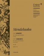 Concerto in E minor MWV O 14 Op. 64 