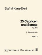 25 Caprices and Sonata op. 153 Vol. 1 Standard