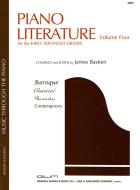 Piano Literature Vol. 4 