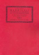 Il ottavo libro de Madrigali parte 1 8/1 
