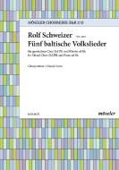 Fünf baltische Volkslieder Download