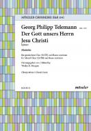 Der Gott unsers Herrn Jesu Christi TWV 8:4 Download