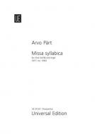 Missa syllabica 