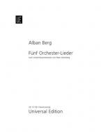 5 Orchestral Songs Op. 4 