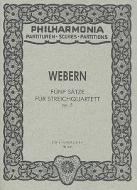 Five Movements Op. 5 