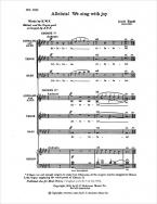 Alleluia! We Sing with Joy 