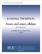 Requiem: Amen and amen, alleluia 