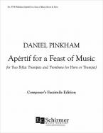 Aperitif for a Feast of Music 
