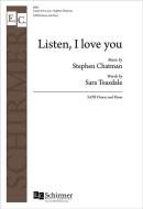 Listen, I love you 