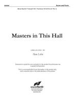 Masters In This Hall 