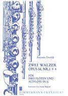 Two Waltzes op. 54/1+4 