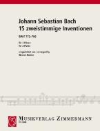 15 Two-Part Inventions BWV 772-786 Standard
