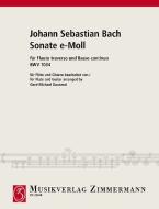 Sonata E minor BWV 1034 Standard