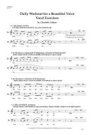 Daily Workout For A Beautiful Voice 