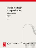 Second improvisation op. 47 Standard