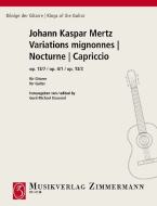 Variations mignonnes / Nocturne / Capriccio op. 13/7 / op. 4/1 / op. 13/3 Standard