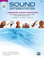 Sound Differentiation for Beginning String Orchestra 