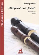 Strophen und Es ist 