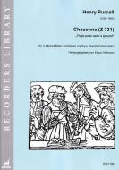 Chaconne Z 731 