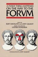 A Funny Thing Happened On The Way To The Forum 